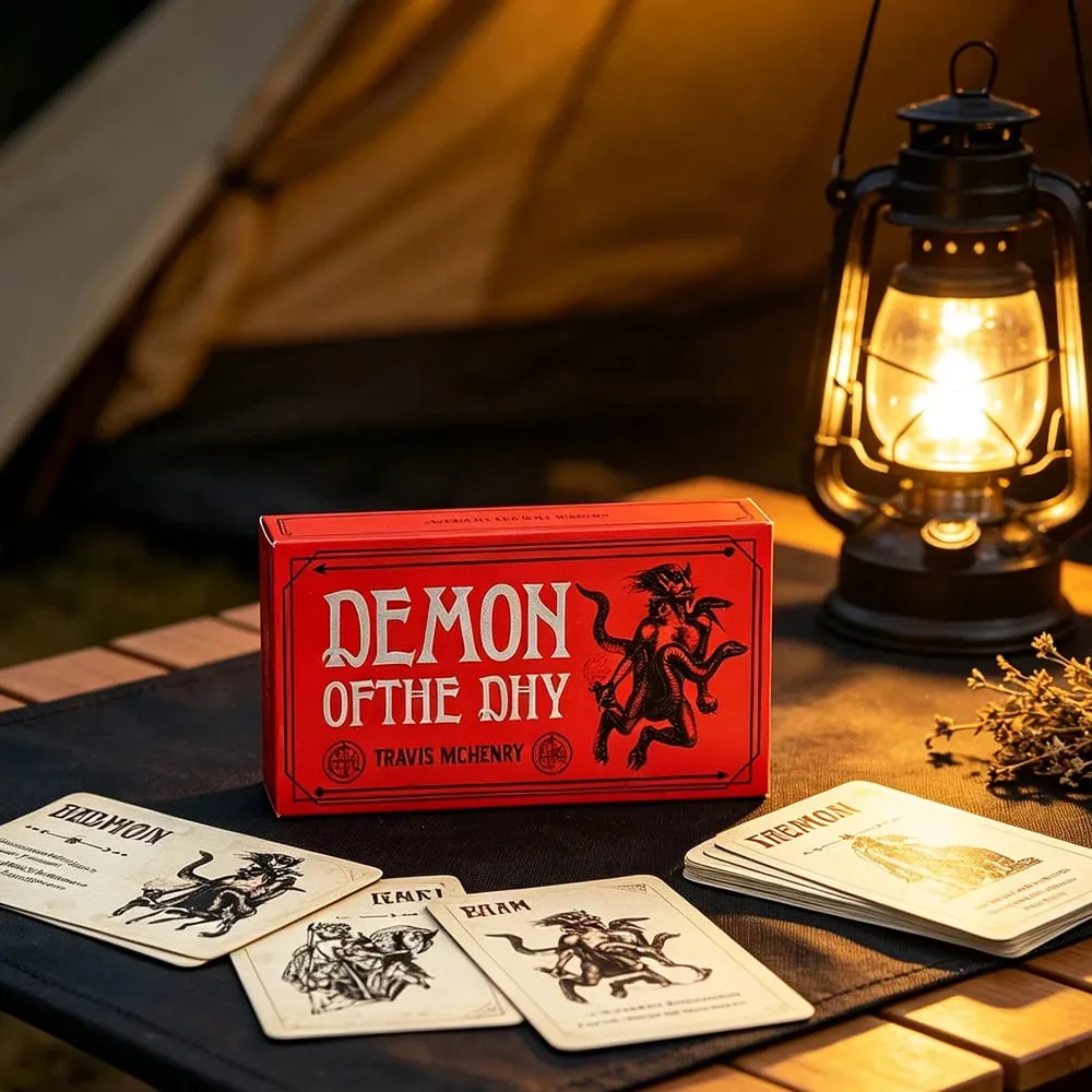 Small Size Demon Of The Dhy Oracle Cards 40 Cards English Version Divination Board Game Spiritual Guidance Card Game — image 2