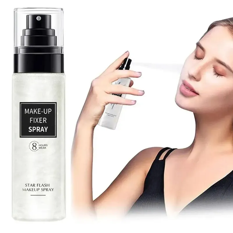 Professional Makeup Setting Spray Quick Drying Finish Mist For Face Foundation Long Lasting Anti-Drop Fixer Spray Beauty Makeup — image 3