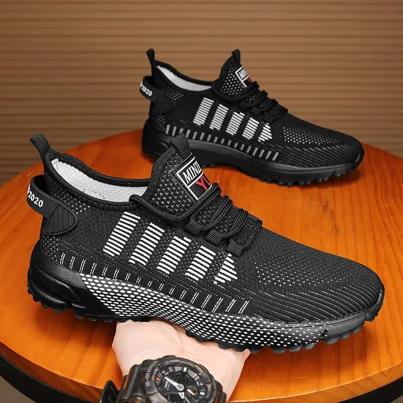 2025 New Men Running Shoes Outdoor Comfortable Men Sneakers Breathable Sports Shoes Lightweight Training Shoes Zapatillas Hombre