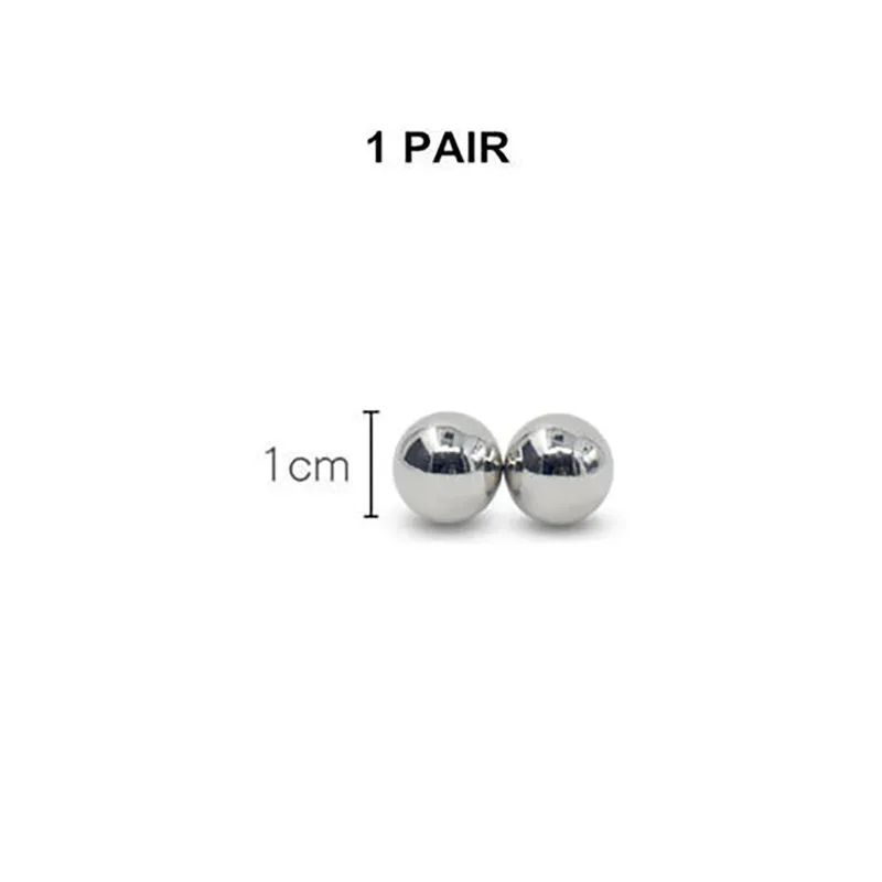 Magnetic Breast Beads Nipple Clitoris Labia Clamps Clips Penis Cock Ring Ball Lock Stretcher Scrotum Bondage Sex Toys — image 7