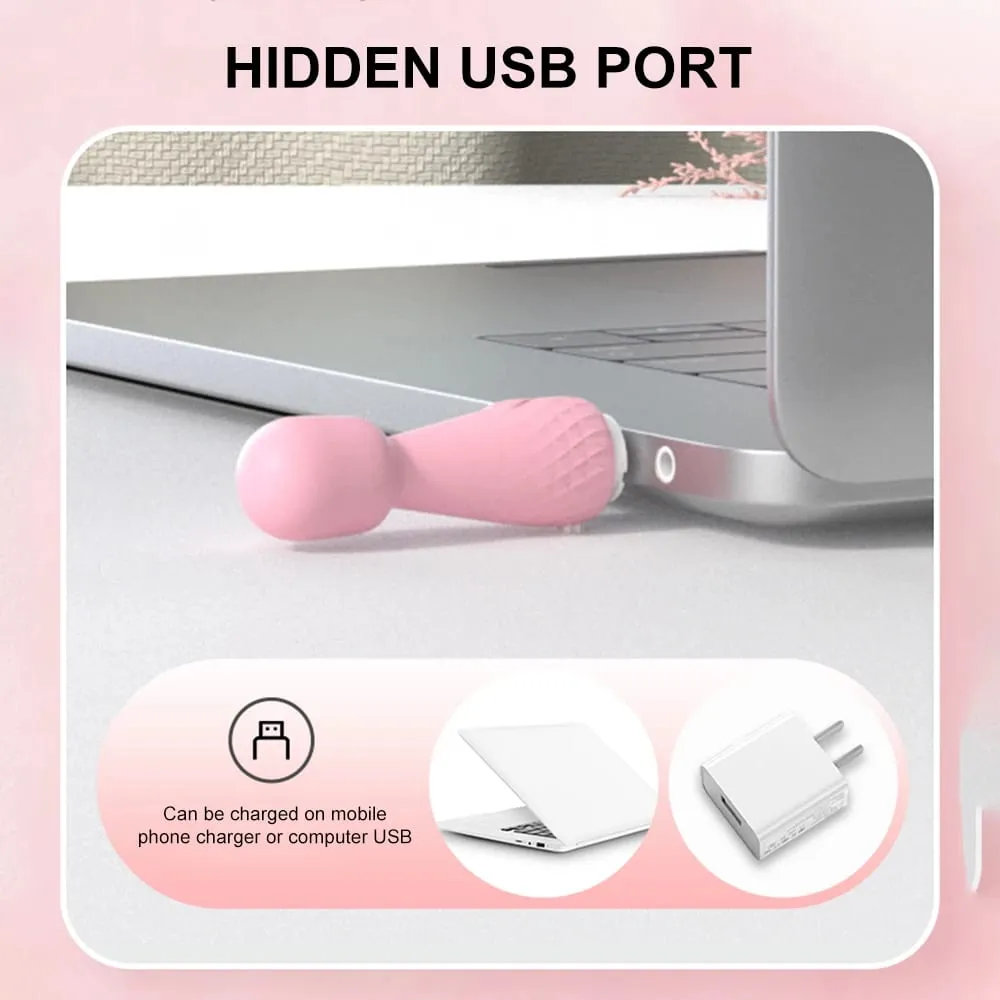 10 Modes Strong Vibration Mini Vibrator Magic Stick USB Charging Massager Clitoris G-Spot Vibrators Sex Toy For Women Adults 18 — image 5