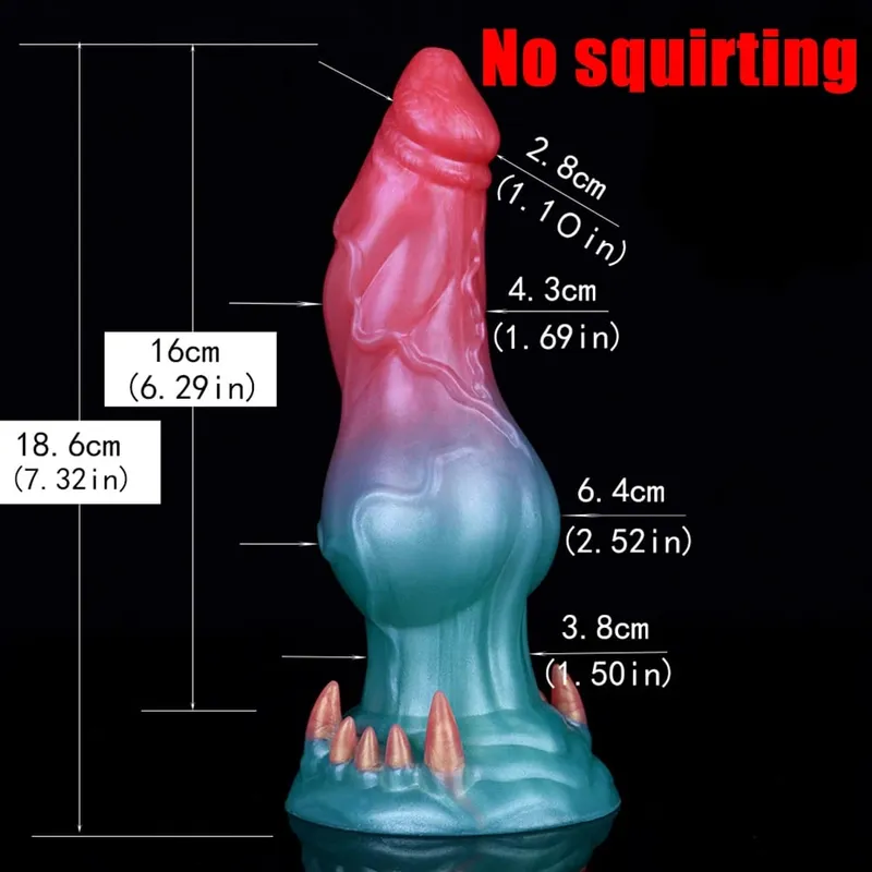 Fışkırtma At Anal Yapay Penis Canavar Sahte Penis G-spot Stimülatörü Mastürbasyon Butt Plug Horoz Seks Oyuncak Kadın Erkek Flört — image 14