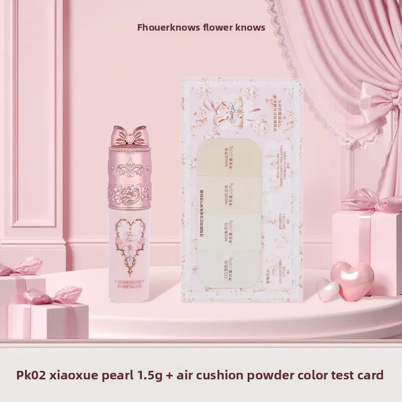 Flower Knows Cushion Foundation Shade Card + Mini Concealer Long-Lasting Moisturizing Full Coverage Face Makeup Sample Set — image 12
