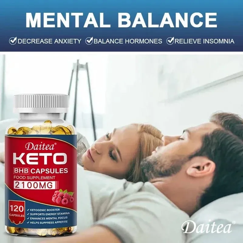 Weight Loss Capsules - 2100 mg - Ketogenic Enhancer Weight Management Fat Metabolis