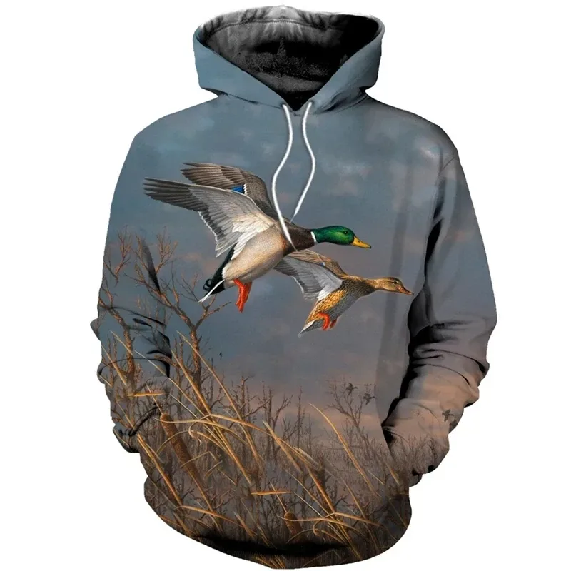 Beautiful Duck Hunting 3D Printed Unisex Hoodie Sweatshirt Man Pullover Casual Tracksuit Sudadera Sweatshirts y2k men clothing — image 9