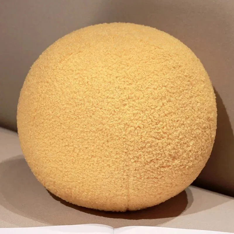 30cm Ins Style Ball Pillow Soft Plush PP Cotton Sofa Pillow Ornament Stuffed Nordic Round Pillow Throw Pillows Home Decoration — image 19
