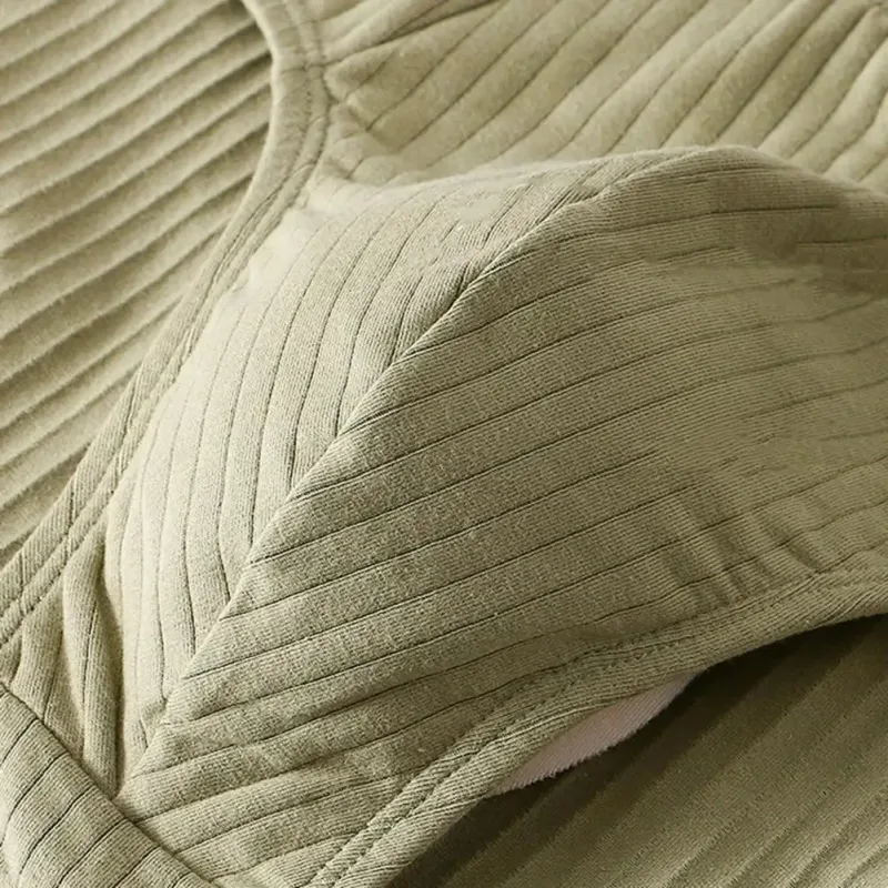 1/3 pièces hommes slips taille moyenne élastique doux respirant Anti-septique U convexe rayé couleur unie décontracté hommes caleçons sous-vêtements hommes — image 15