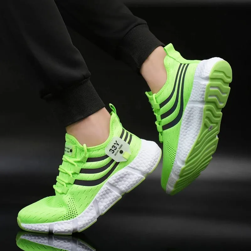 Sneakers for Men Breathable Running Sport Shoes Summer 2023 New Athletic Sneakers Shoes Casual Brand Women Shoes Tenis Masculino — image 2