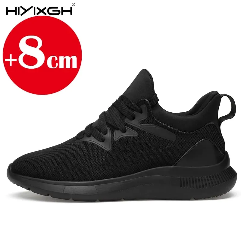 Adam yükseklik artışı için asansör ayakkabı 6 cm 8 cm 2025 Lüks Marka spor ayakkabı Hakiki Deri erkek Gizli Topuklu Rahat Ayakkabı Yükseklikleri — image 3