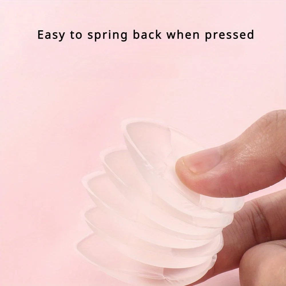 1/5 Pack Mini Silicone Fingertips - Reusable Fragrance-Free Makeup Brushes for Foundation Concealer and Powder — image 3