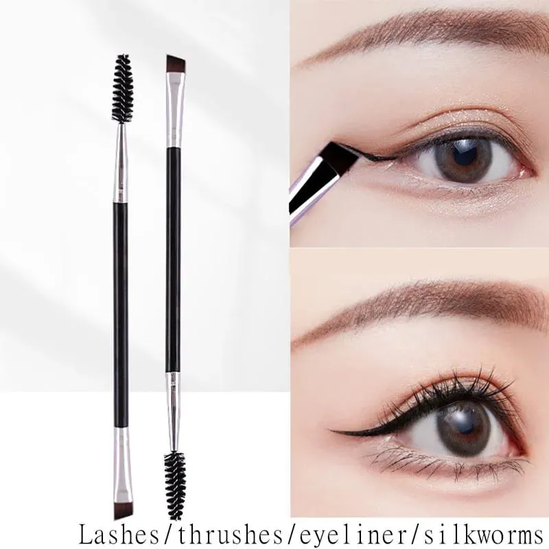 New Eyebrow Brush Brow Eyeliner Brush Concealer Brush Professional Makeup Brushes Microbrashi for Eyelashes HZS03 — image 1