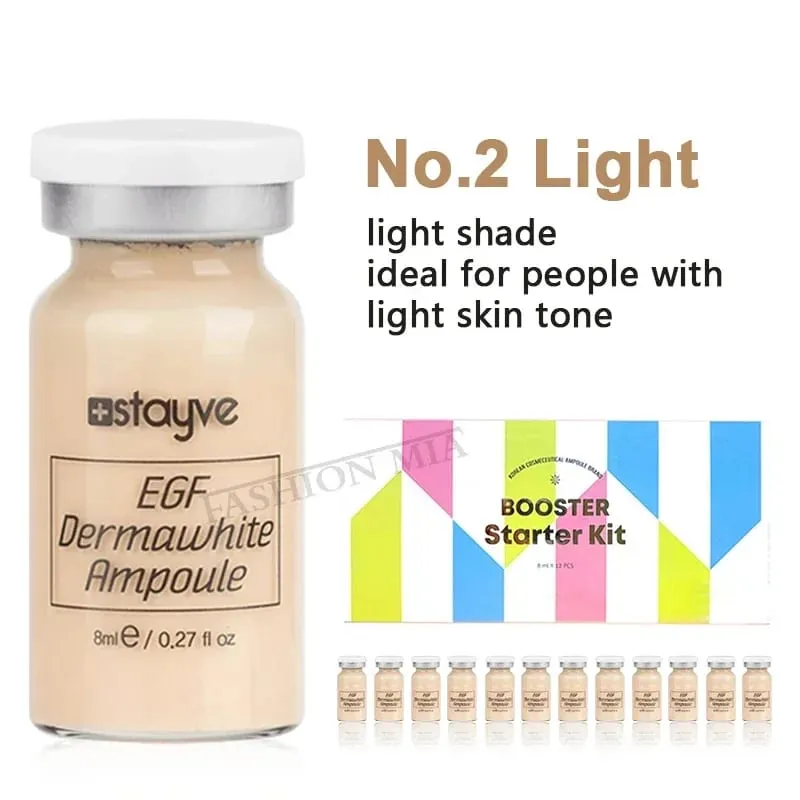 Salmon DNA/Peptide Korea Original Stayve 8ml Face BB Cream Glow Makeup Kit Hyaluronic Serum Ampoule Foundation Skin Care Beauty — image 15