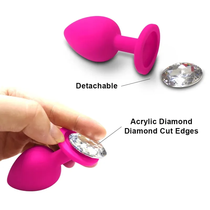4pcs Soft Silicone Anal Plug Mini Erotic Butt Plug for Anal Toy Beginner Prostate Massager Sex Toy for Men Women Gay Couples — image 4