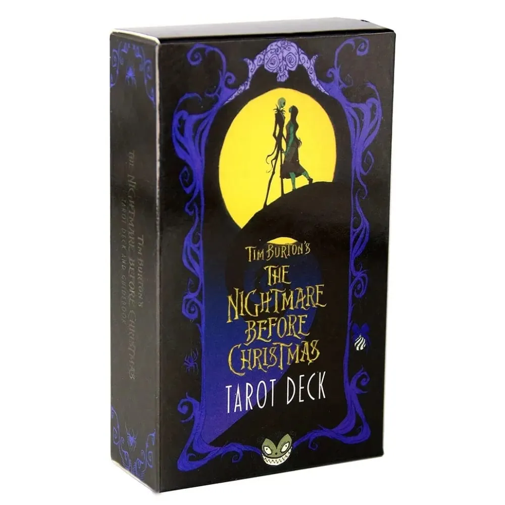 10.3*6cm Fortune Nightmare Before Christmas Taort Sortilege Board Game High Magic Tarot Deck Rider Waite — image 3