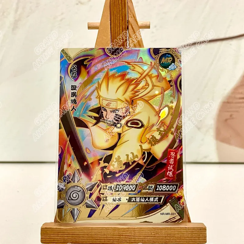 Kayou Genuine Anime Naruto Card MR Full Series No.001-037 Gaara Naruto Uzumaki Kimimaro Jiraiya Tsunade Collection Card Toy Gift — image 29