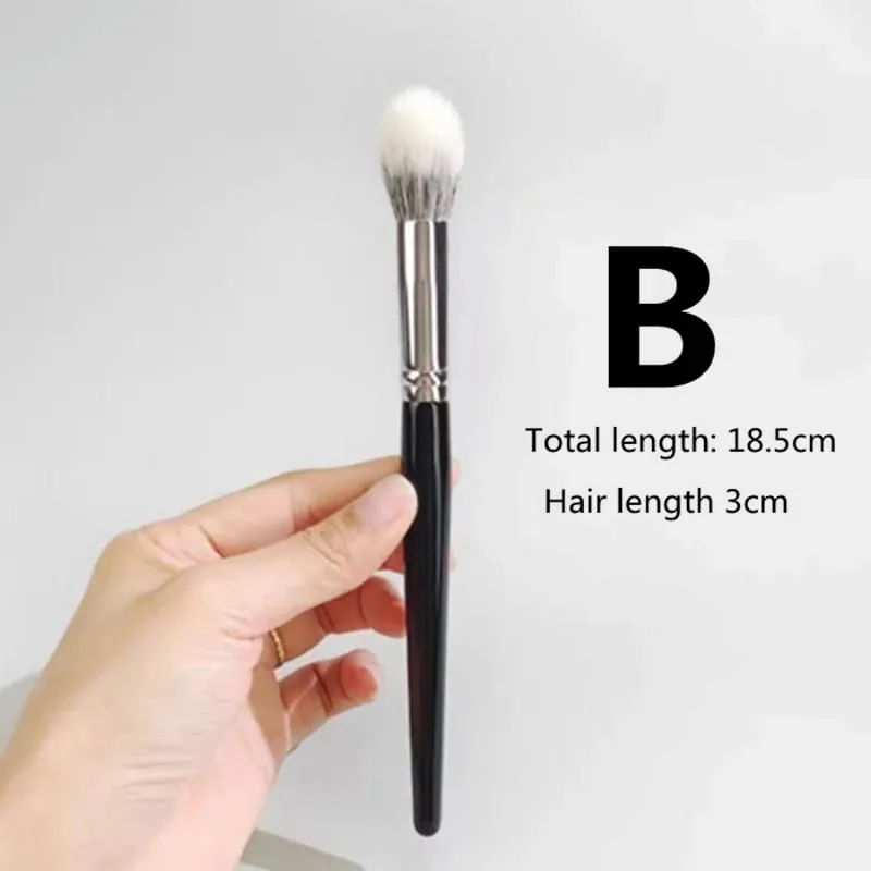 Stippling Highlight Makeup Brushes Blush Goat Hair Multifunctional Beauty Foundation Make Up Brush Tools — image 19