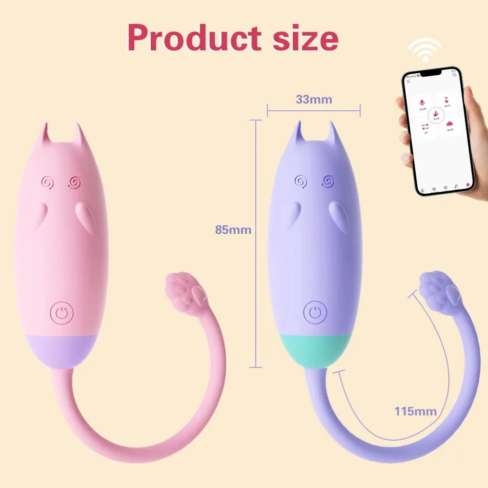 Wireless Bluetooth G Spot Vibrator for Women Dildo APP Remote Control Wear Vibrating Egg Clit Female Panties Sex Toys for Adults — image 6