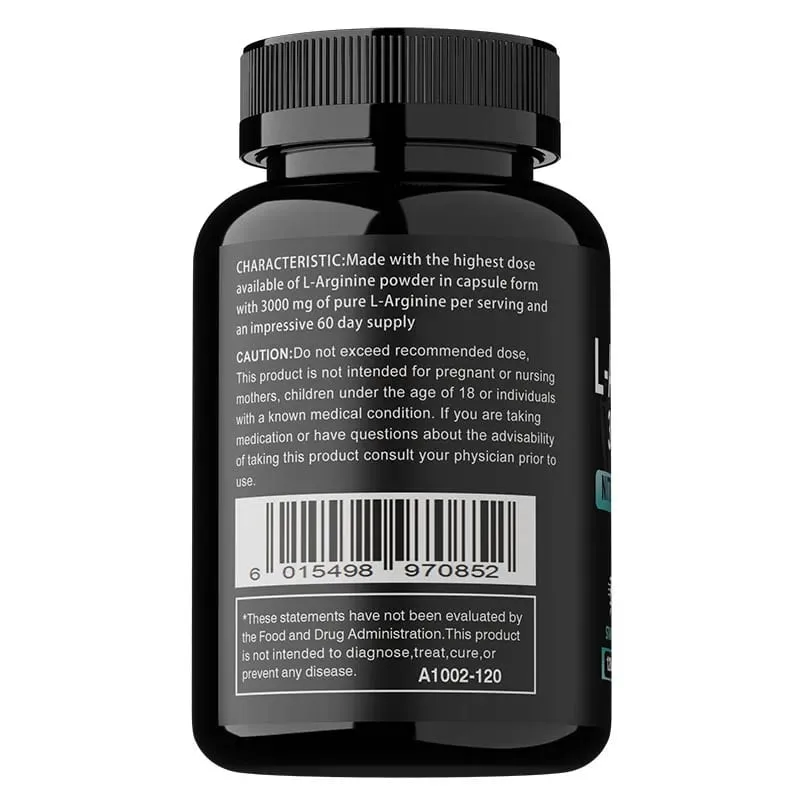 L-Arginine - Supports Muscle Growth Promotes Blood Circulation and Enhances Immunity Improves Endurance and Performance — image 5
