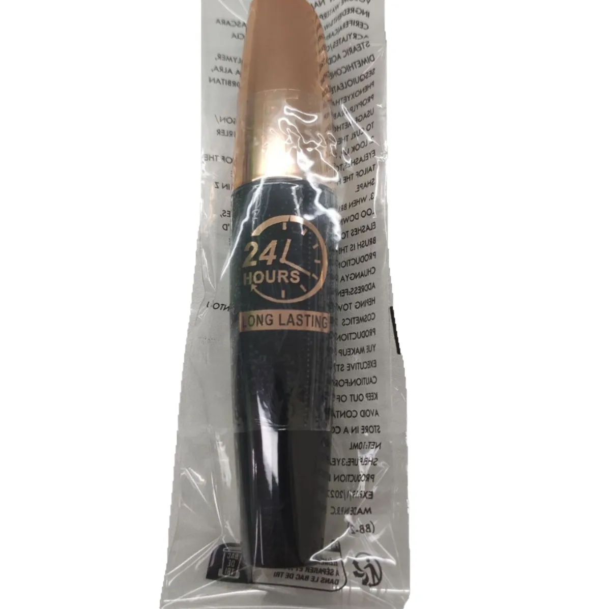 5D Eye Black Mascara Waterproof Lengthens Eyelashes Extension Μακιγιάζ ματιών μάσκαρα με ίνες μετάξι για γυναίκες Καλλυντικό Κορεάτικο μακιγιάζ — image 6