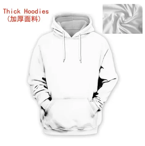 DIY Custom Full printing 3D Hoodies Create Design Photo/You Want Pattern Personalized Customized Zipper Sweatshirts oversize — image 10