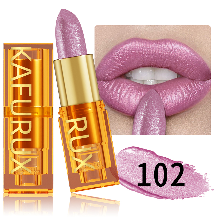 16Colors Bold & Intense Glitter Shiny Metallic Lipstick Lip Tint Long Lasting Lip Senior Matte Lip Makeup Gifts for Women Cosme — image 9