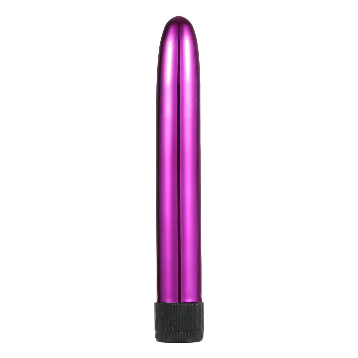 6-Color Metal Body Vibrator AA Battery Powered 18cm Relaxation Massage Bullet Seducer clitoral stimulation Sex toys for Women — image 2
