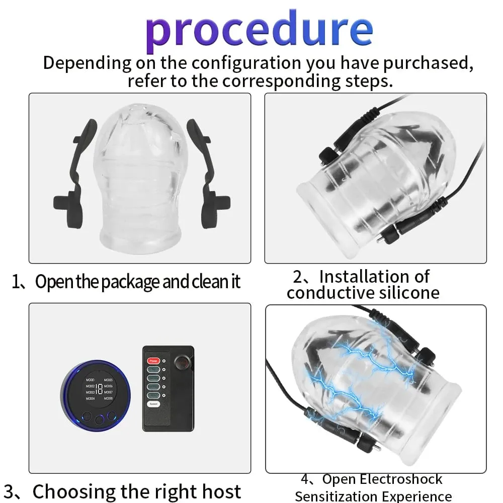 Electro Shock Penis Ring Electric Penis Enlarger Massage Penis Ring Adult Themed Toys Electrocal Stimulate Sex Toys For Men — image 3
