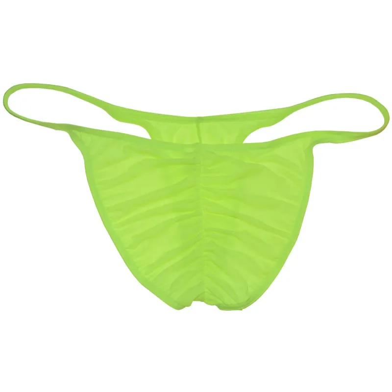 Men's Briefs Transparent Sexy Men Underwear Low Rise Beach Briefs Contour Pouch Tangas Quick-dry Underpants Stretchy Soft Briefs