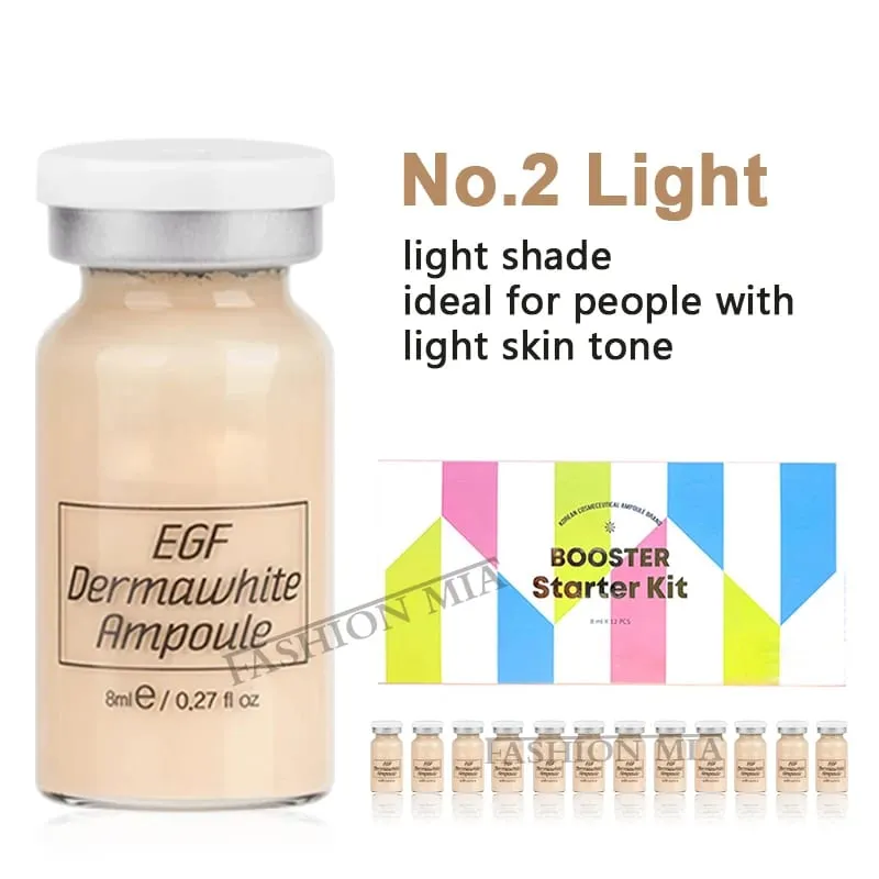 Korea 8ml BB Cream Glow Serum Starter Kit Facial Niacinamide/Hyaluronic Acid Foundation Moisturizing Skin Care Beauty