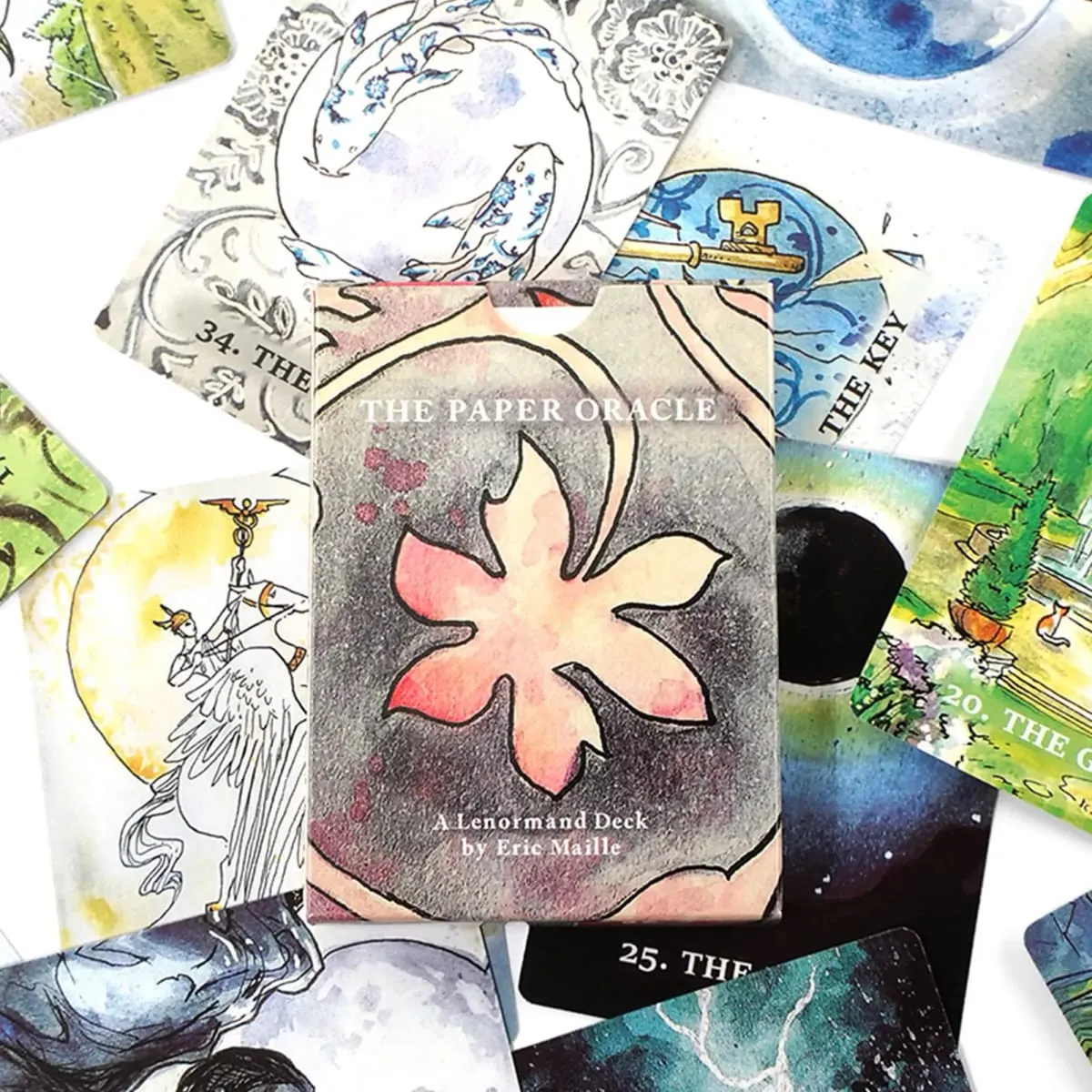 9*6cm The Paper Oracle Lenormand Deck 36 Pcs Cards — image 2