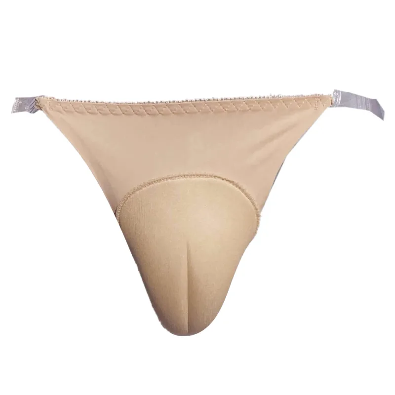 Hiding Gaff Panties Men Underwear Breathable Briefs Camel Lingerie Sexy Shaping Briefs Transgender Lightweight — image 3