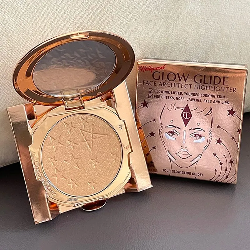 Charlotte Tilbury CT Highlighter Foundation Continuously Texture of The Makeup Hydrating Concealer Brightens Powder Compact — image 15