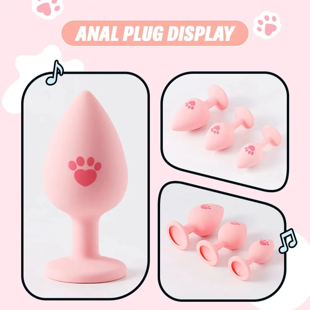 3 Sizes Soft Silicone Anal Plug Mini Butt Plug Erotic Sex Toys for Men Women Gay Couples Adult Anal Prostate Stimulator Dildo — image 6