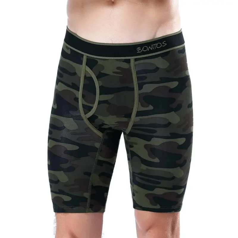 Long Men Boxer Underwear Men Underware Boxer Shorts Mens Cotton Long Leg Boxers Underpants for Brand Quality Sexy Pouch Panties — image 10