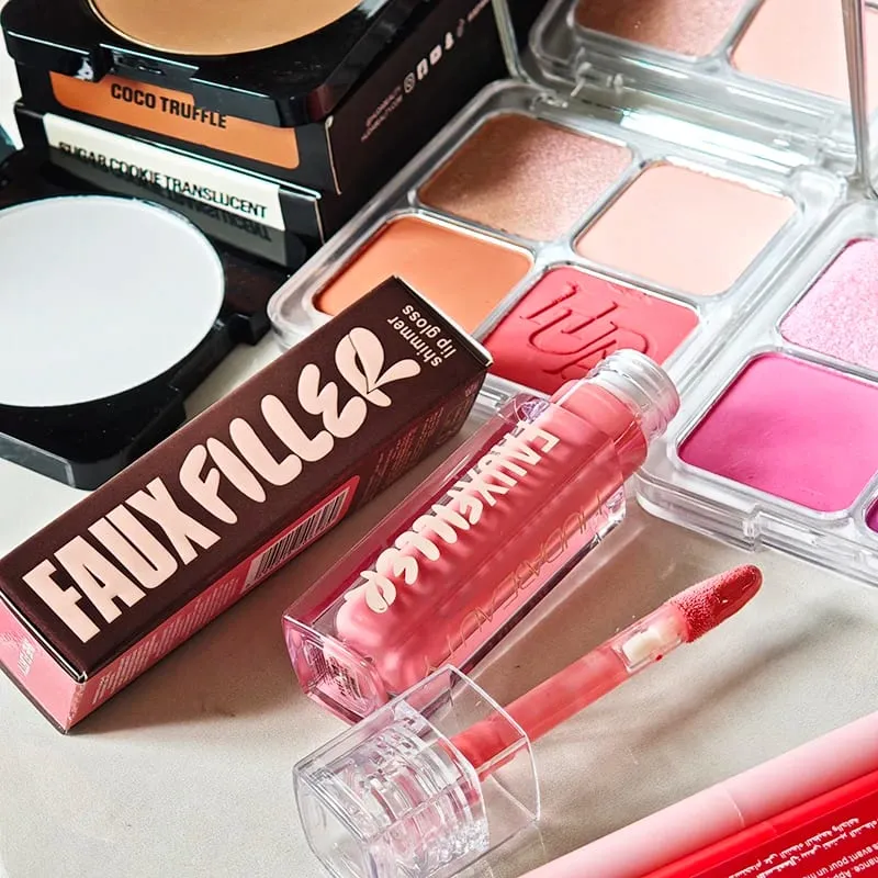 Hot Selling Lipstick Mirror Long-acting Moisturizing and Nourishing Lip Gloss Matte 4 Color Powder Blusher Cosmetics — image 5