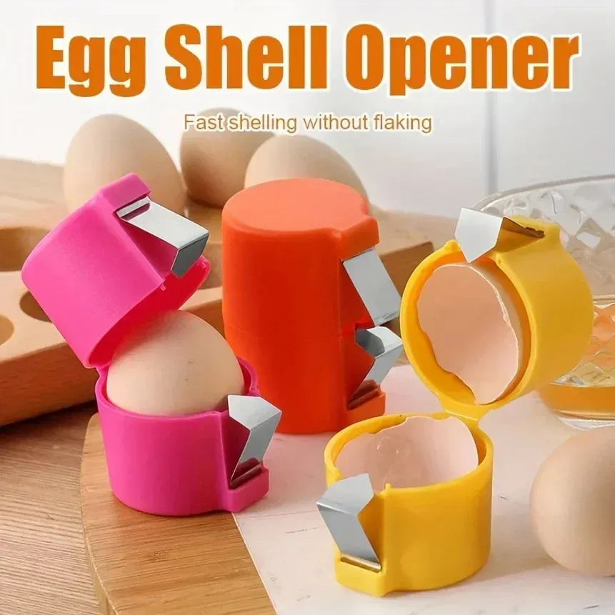 1/3pcs-New Egg Shell Opener Press Egg Shell Separator Portable Egg Opener Kitchen Handheld Egg Shell Crusher Household — image 6