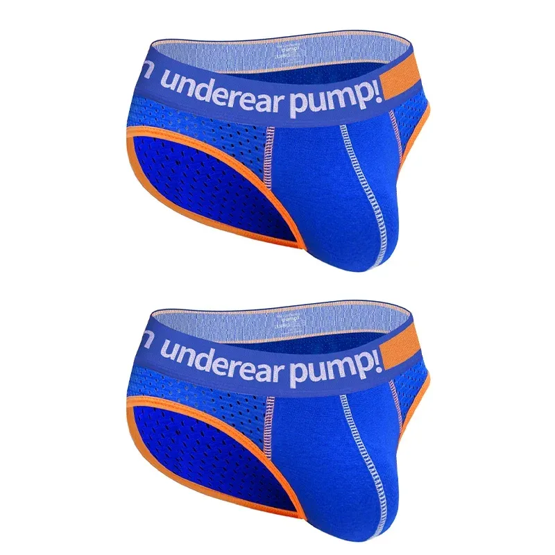 남자의 낮은 허리 슬리밍 메쉬 팬티 U 볼록한 주머니 탄성 허리띠 통기성 다채로운 Jockstrap 속옷