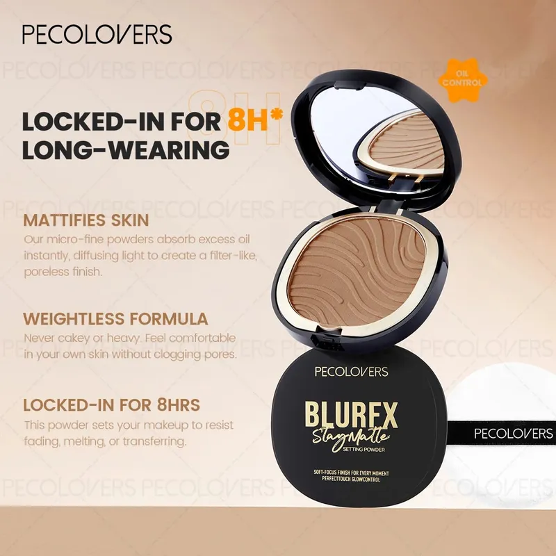 6PCS/Set Facial Makeup Set Natural Matte Covering Dark Circles and Blemishes Facial Shaping and Brightening Soft Texture