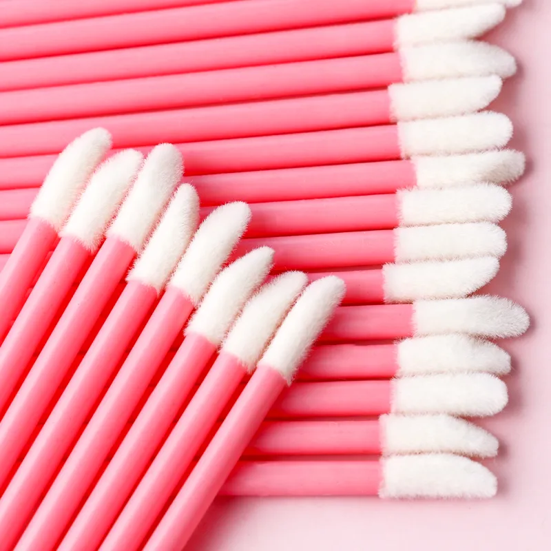 5/50/100Pcs Lip Brush Cosmetic Portable Makeup Brushes Lipstick Applicator Wholesale Lip Brushes Professional Make Up Tools