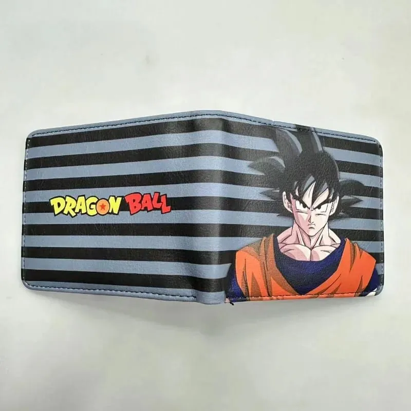 Anime Dragon Ball Peripheral Pu Wallet Simple Fashion Multifunction Folding Coin Wallet Boy Exquisite Holiday Gift — image 3