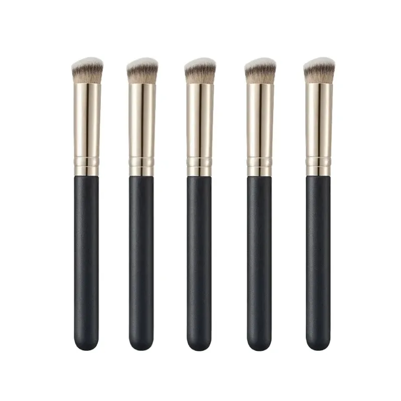 1/2/5/10 Stück Foundation Concealer Pinsel Premium Kontur Rouge Pinsel Flüssiger Concealer Foundation BB Creme Gesicht Make-up Pinsel — image 9