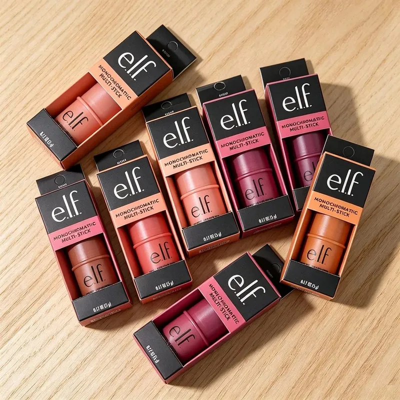 ELF Three-in-one Multi-purpose Blush Stick High-gloss Contour Natural Nude Makeup Lip and Cheek Makeup Stick — image 3