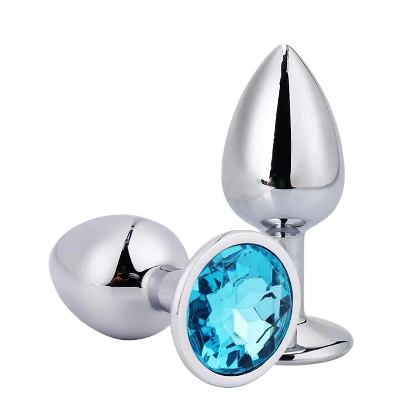 Anal Plug Sex Toys Mini Round Shaped Metal Stainless Smooth Butt Plug Stimulator Prostate Massager Anal Dildo Adult Sex Products