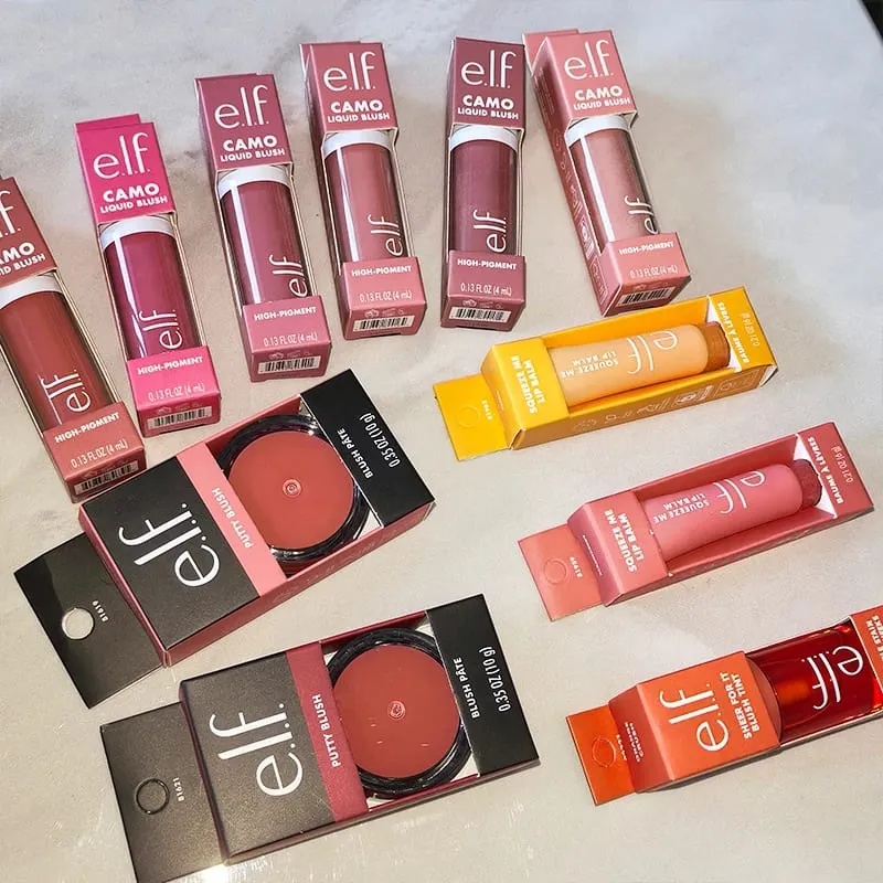 Elf Celebrity Limited Co-branded Double-ended Smooth Lip Liner Peptide Lipstick Lip Balm Liquid Blush Easy-to-Apply Blush Stick — image 4