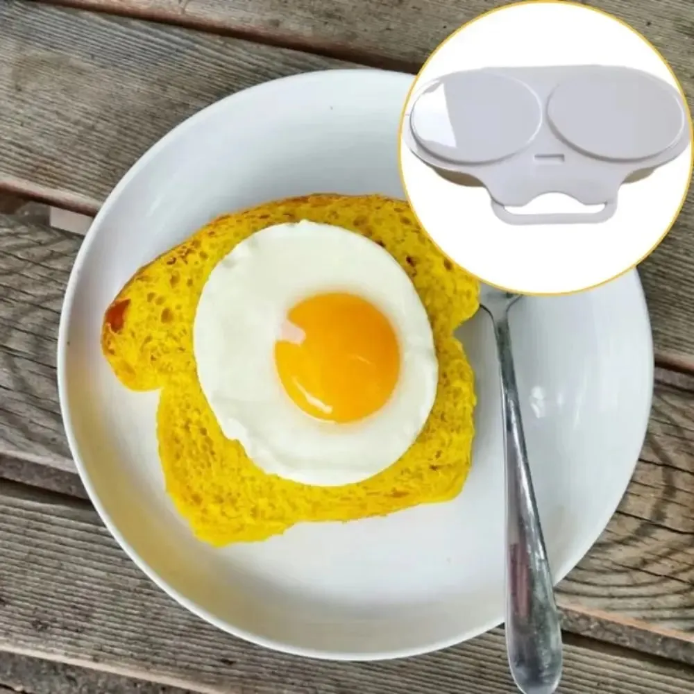 Food Grade Kuchenka mikrofalowa do gotowania jajek Kuchnia Gotowanie Formy Łatwe do czyszczenia Naczynie do gotowania na parze Przenośne, odporne na ciepło pudełko na jajka gotowane na parze — image 2
