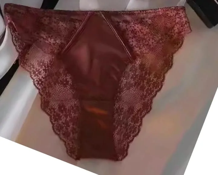 Europäisch-amerikanisches sexy Satin-Halbschalen-Unterwäscheset mit bequemer oberer Stützung, dünn, mit glänzendem Stahlring und grünem Spitzenrand — image 12