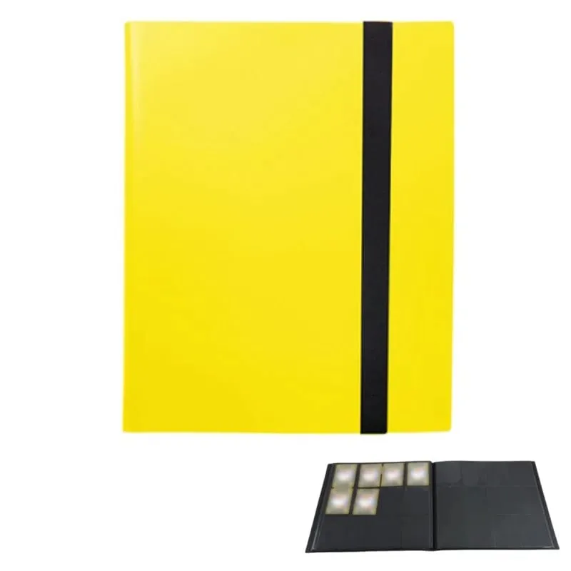 Premium Multi-Pocket Trading Card Binder-Holds 160/360/480 Cards-Durable PP Cover-Ideal for Basketball Soccer and Sports Cards