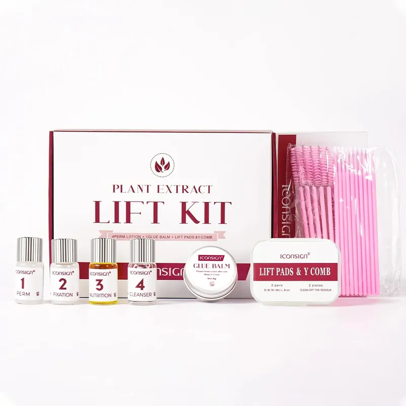 Glue Balm Lash Lift Kit Cysteamine Professional Eyelash Keep 90 Days Curly Lifting Beaty Gift Kits Makeup Tools Sets