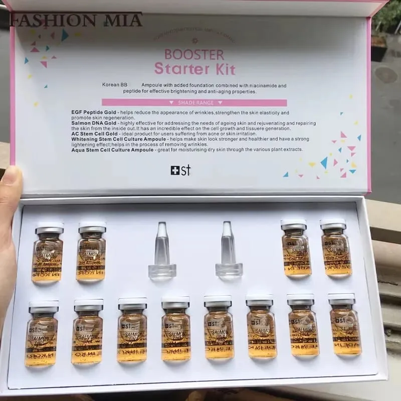 Korea Face 8ml Brightening BB Cream Beginner Starter Kit Niacinamide/Peptide Wrinkle-Fighting BB Cream Skin Care Serum Beauty