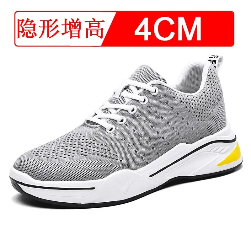 Invisible heightening shoes for men 8cm mesh material breathable sports shoes indoor casual shoes — image 10